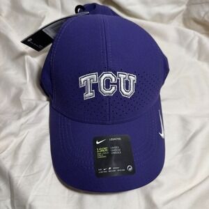 TCU Horned Frogs‎ Texas Christian University Nike Ball Cap Hat Purple Unisex New